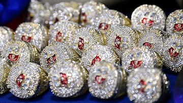 NFL Super Bowl Tampa Bay Buccaneers rings,